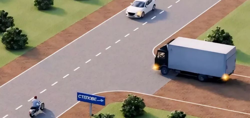 Можуть спитати під час іспитів на права — хто першим проїде перехрестя - фото 1