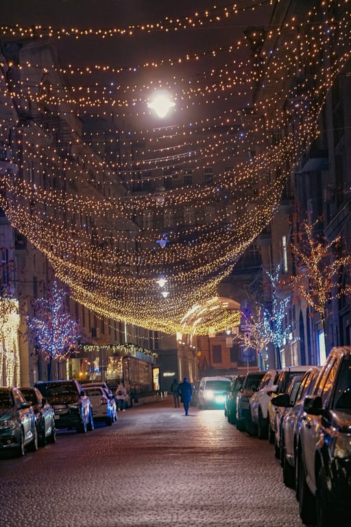 Київ у тумані та новорічних прикрасах — фоторепортаж - фото 4