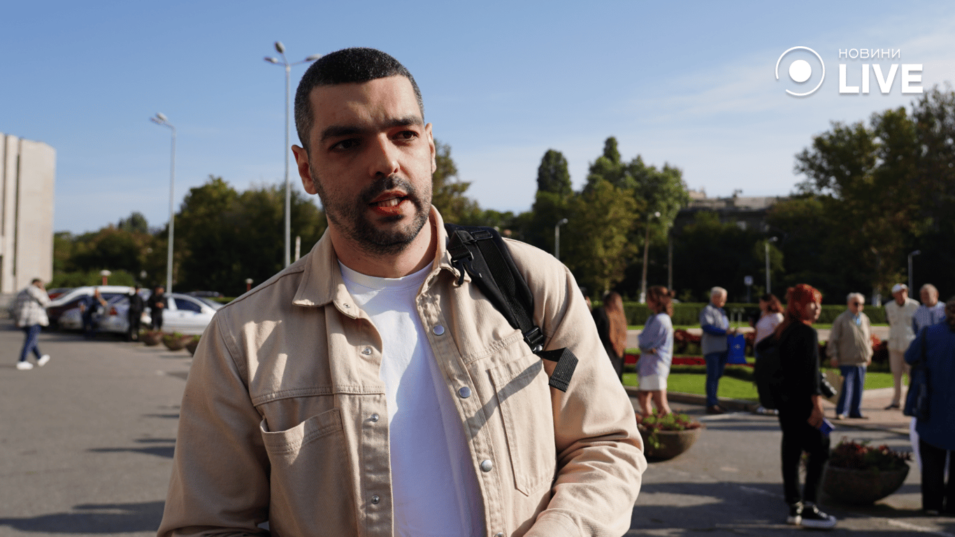 Член робочої групи з перейменування при Одеській ОВА Артем Карташов. Фото: Новини.LIVE