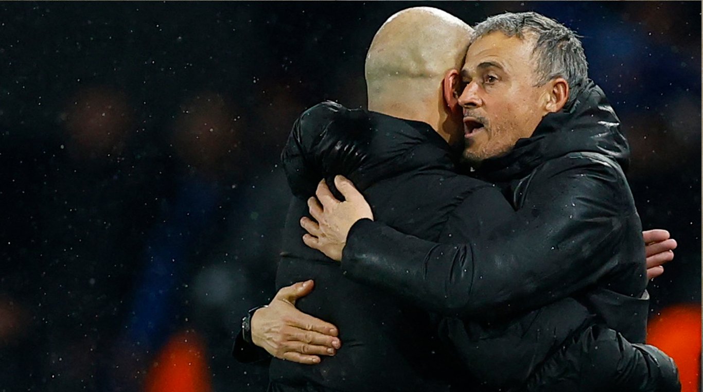 Луїс Енріке і Хосеп Гвардіола