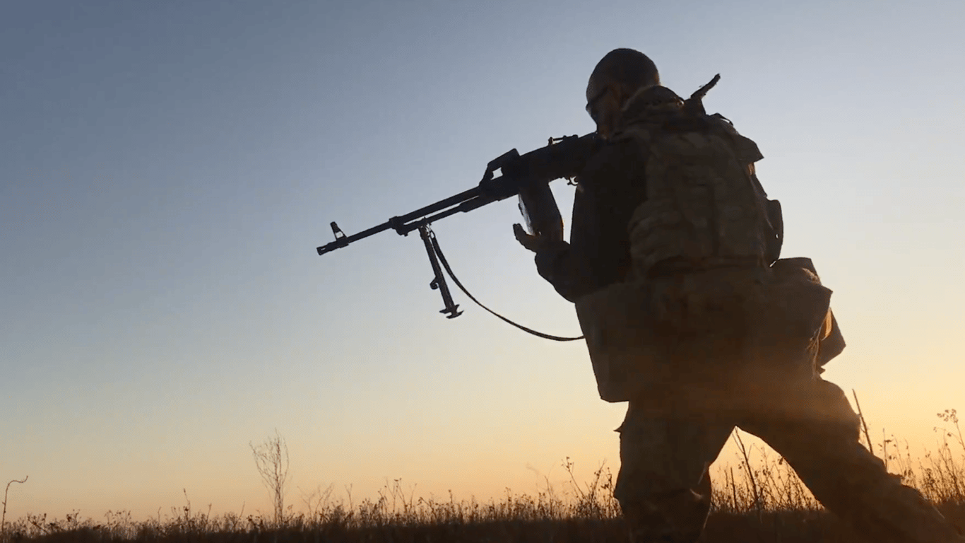 Морський піхотинець Сергій Кузнєцов на службі.