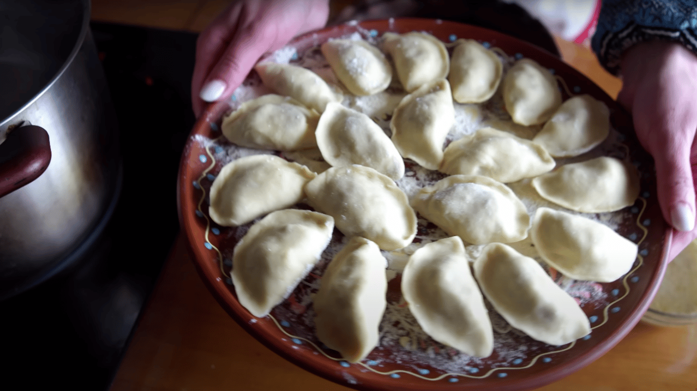 ароматні вареники з печінкою рецепт приготування з фото