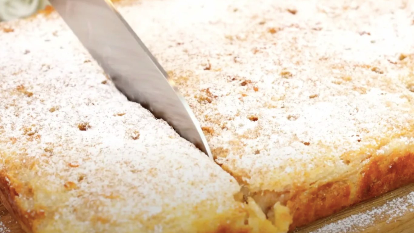 яблучний пиріг без борошна