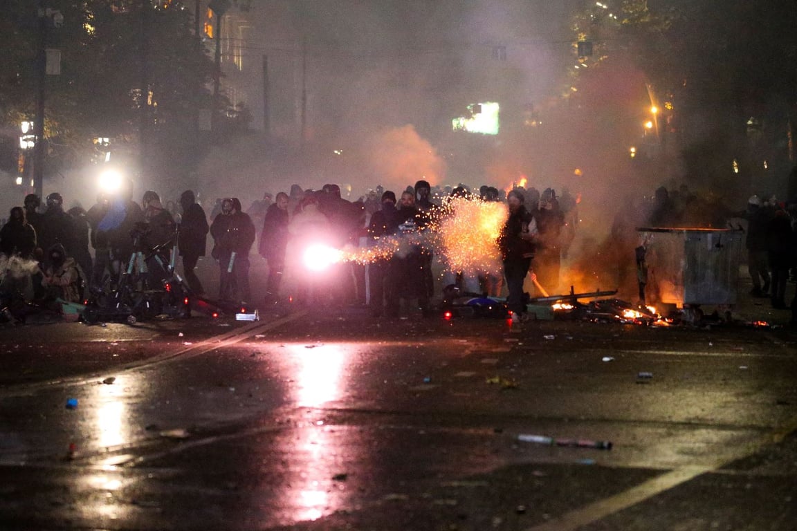 Протесты в Грузии