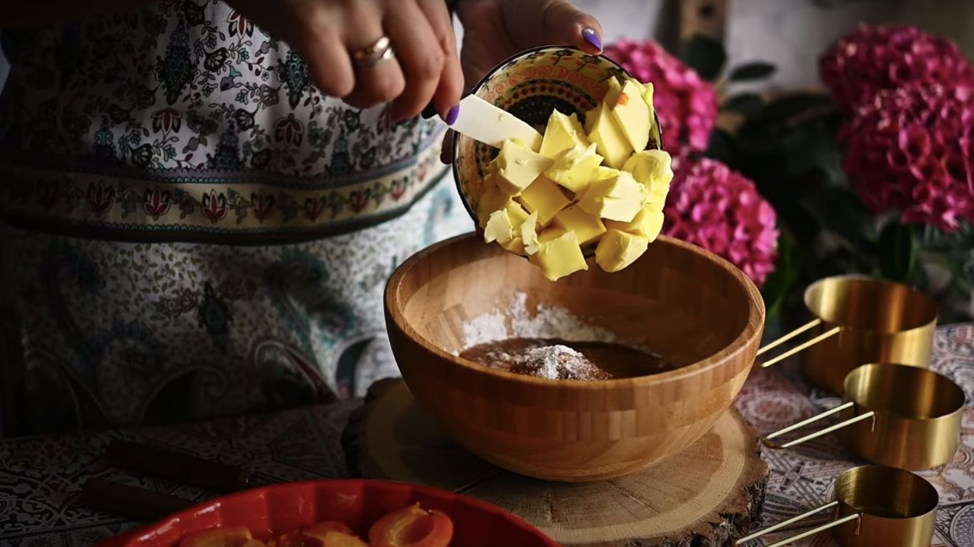 приготування абрикосового пирога