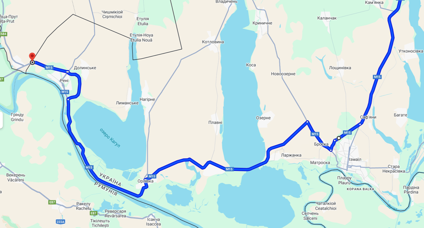 Дуже ускладнений рух — затори на трасі Одеса-Рені - фото 2