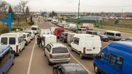 Очереди на границе Украины — на каких КПП длинные пробки - 285x160