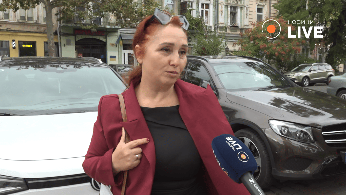 Надія про вдячність військовим. Фото: Новини.LIVE
