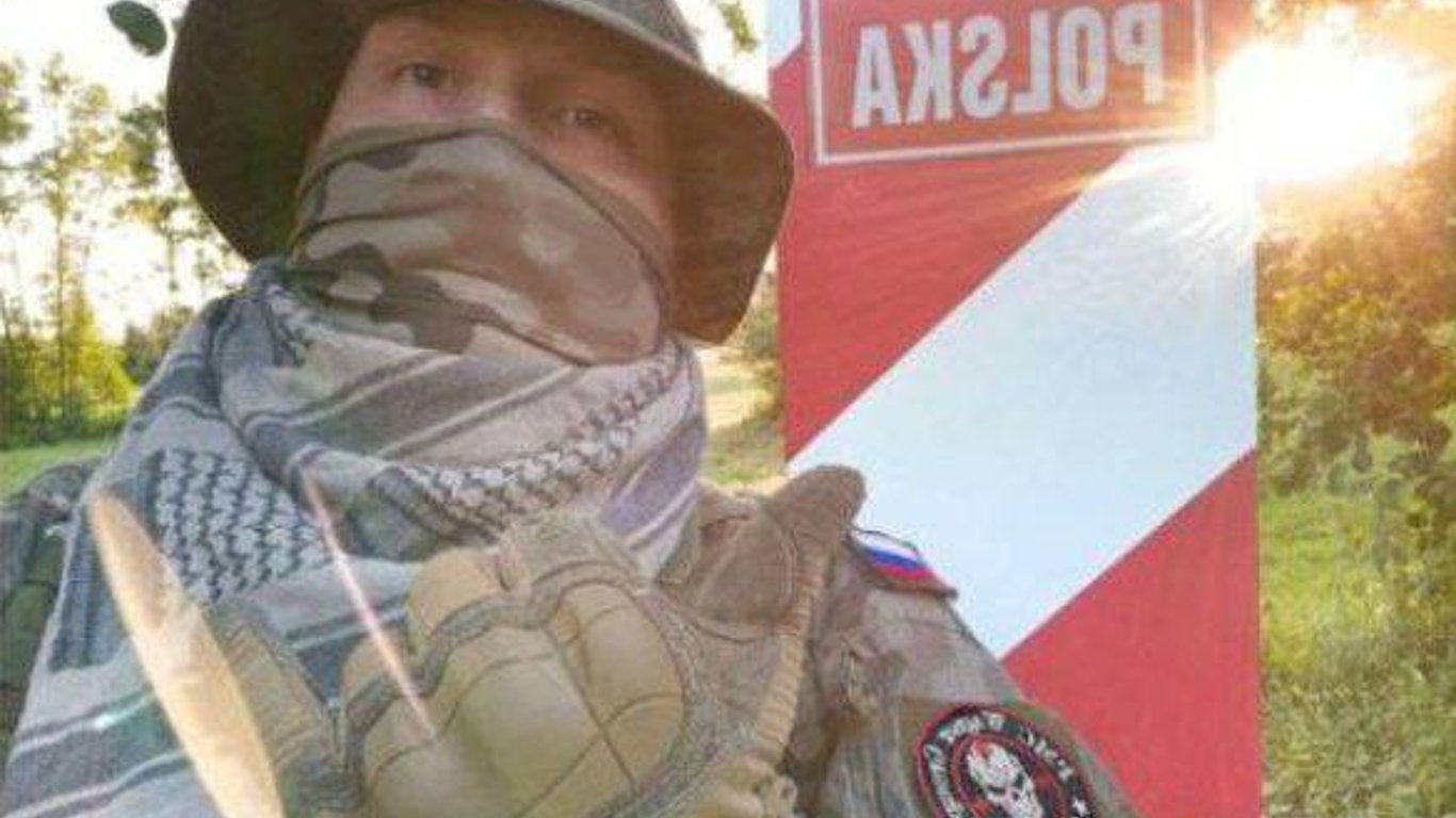 В сети распространяется фото с "вагнеровцем" на границе с Польшей