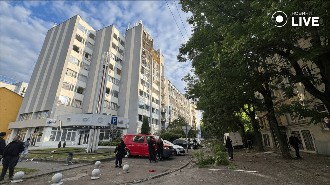 Наслідки обстрілу Льова 12 липня