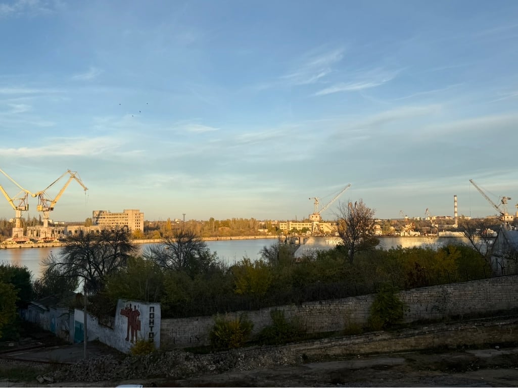 Суднобудівний завод у Миколаєві