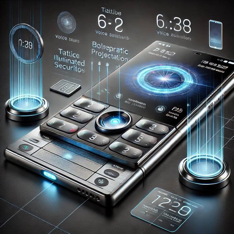 Как может выглядеть кнопочный телефон в будущем