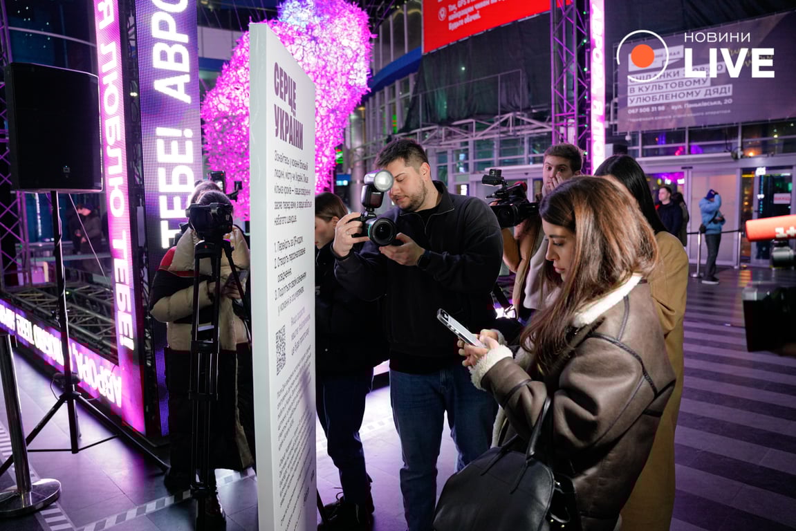 Відкриття виставки Київ 13 лютого