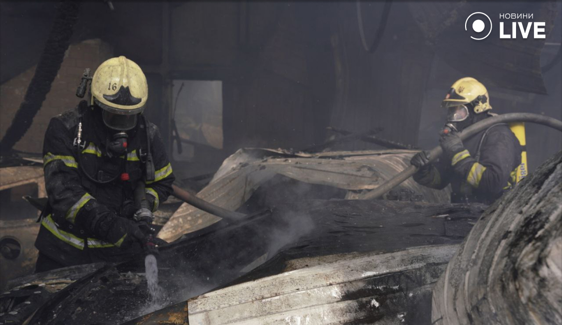 пожежа на СТО