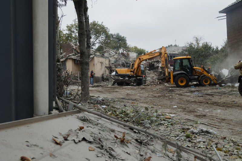 Удар по будинку в Дніпрі