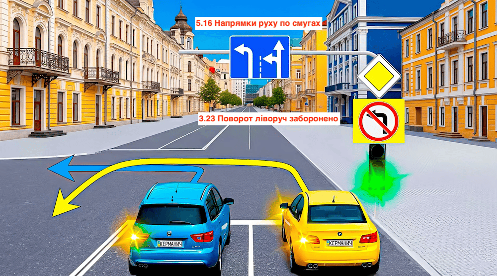 Тест ПДР: хто порушник