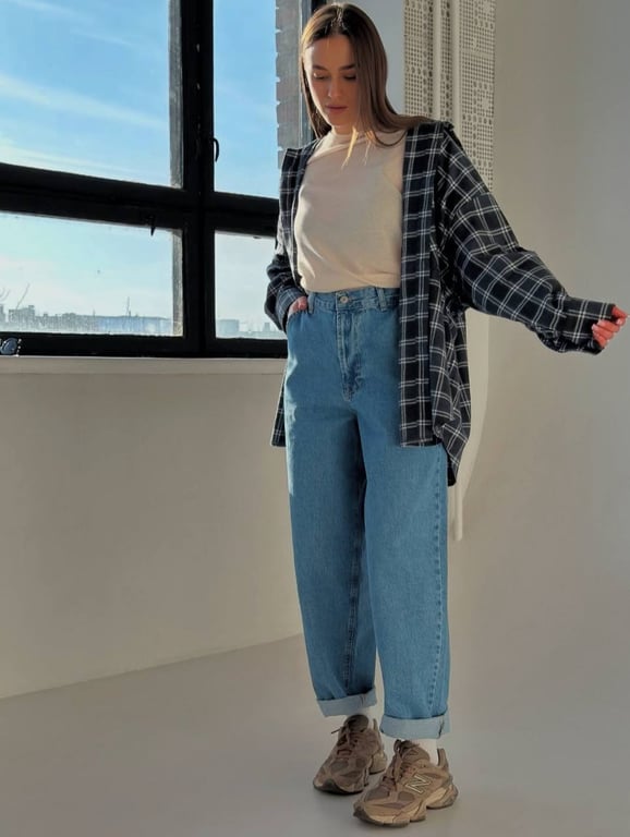 Straight jeans will always be a classic