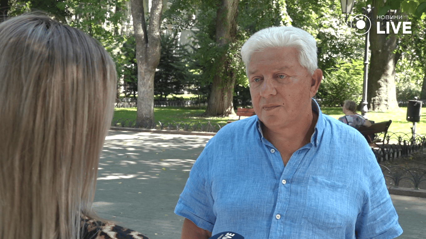 Актор Олег Філімонов про гумор під час війни 