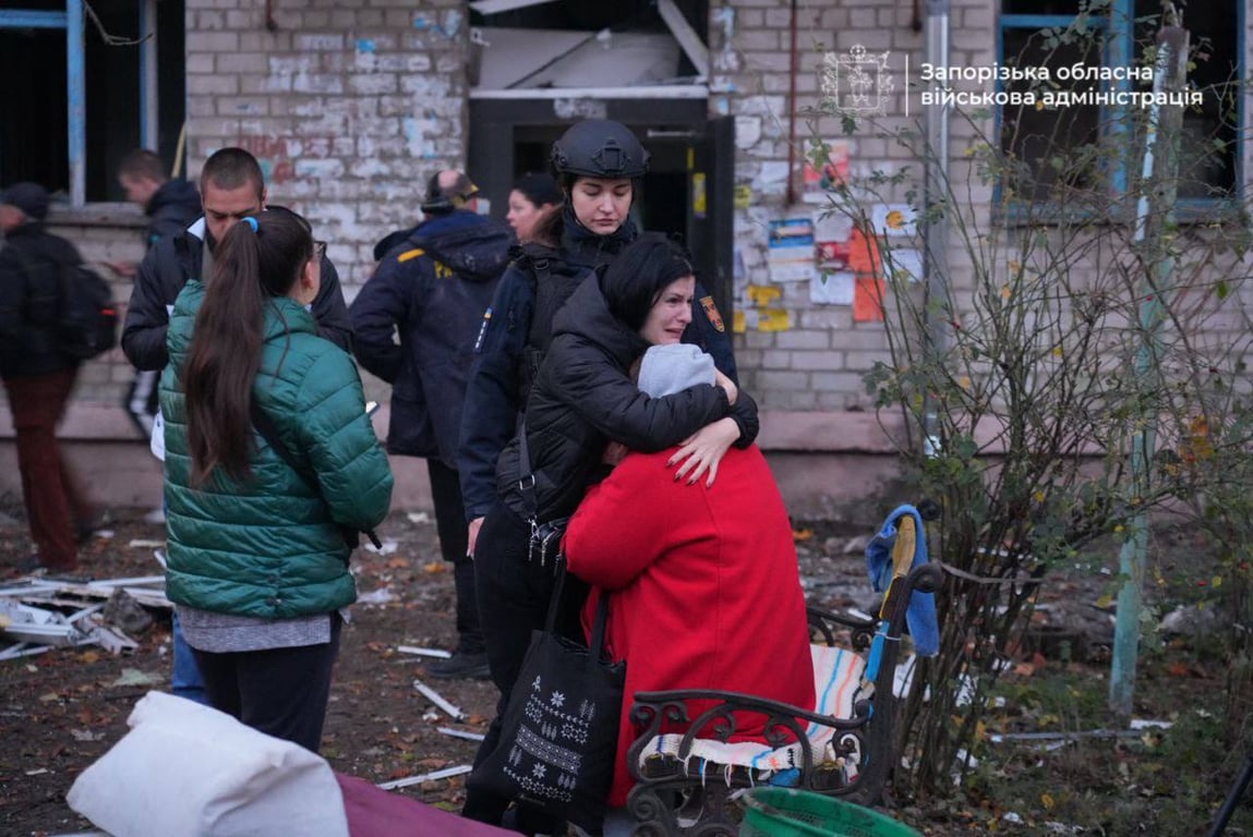 РФ атакувала Запоріжжя дронами і ракетами 30 жовтня