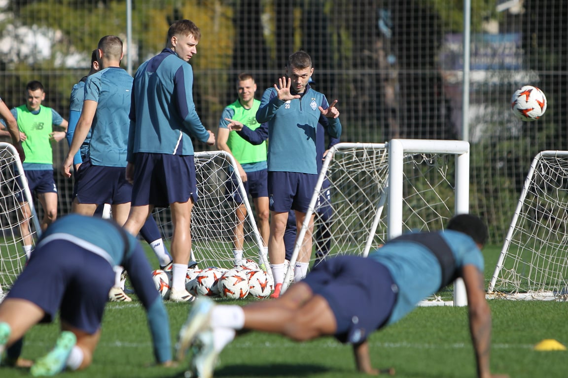 Футболисты Динамо Киев