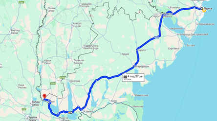 Затори на трасі Одеса-Рені — яка ситуація сьогодні надвечір - 285x160