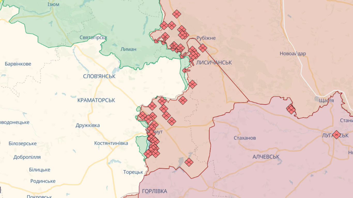Карта бойових дій в Україні онлайн сьогодні, 30.09.2023: DeepState, Liveuamap, ISW