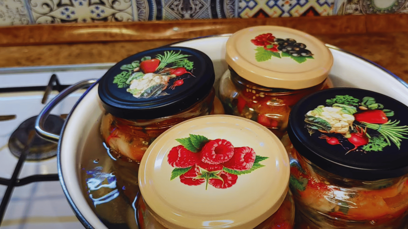 рецепт салату на зиму