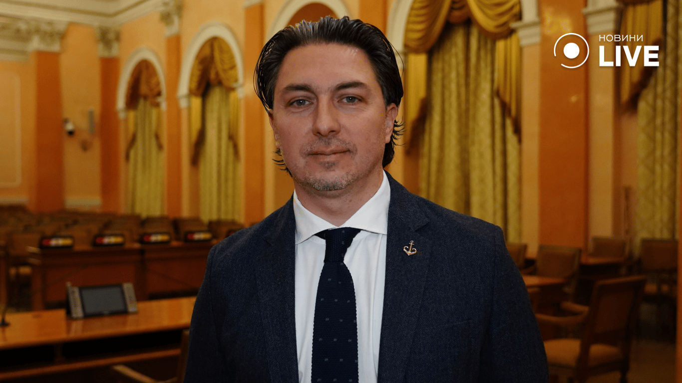 Директор департамента культуры Одесского городского совета Иван Липтуга. Фото: Новости.LIVE/ Юлия Браславская