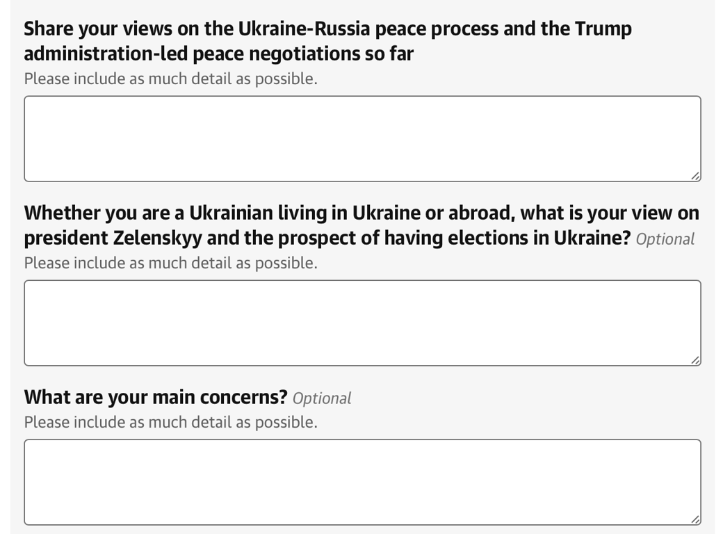 Напишіть свою думку про переговори з РФ для видання The Guardian - фото 2