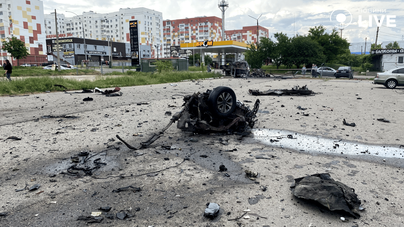 РФ скинула авіабомбу на Харків 22 травня