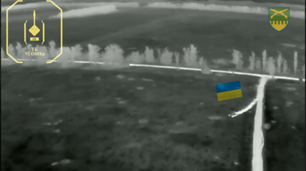 Продовжили боротьбу попри влучання у машину дрона росіян — відео бою танкістів на Харківщині - 290x160