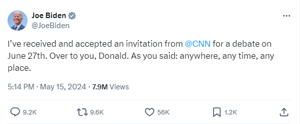 Чи відбудуться дебати Байдена і Трампа