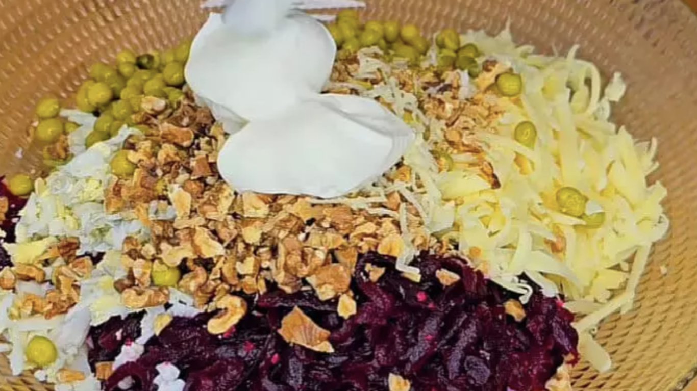 рецепт салату з буряком