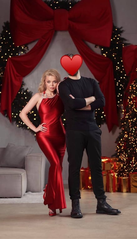 Аліна Гросу зі своїм чоловіком