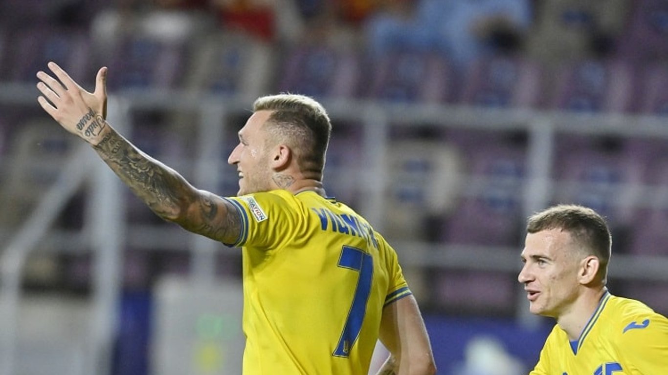 В’юнник хотів заплакати, коли забив за молодіжну збірну України на Євро-2023