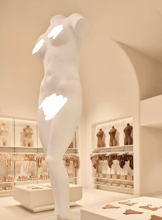 Роскошный магазин белья Кардашьян — впечатляющий интерьер (фото) - фото 2