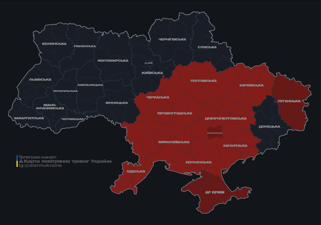 Атака "Шахедов" и вылет Ту-95МС - какие области в опасности - фото 1