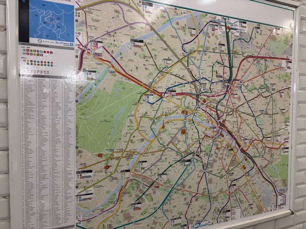 14 ліній з розгалуженням: як не заблукати в підземці Парижа - фото 3
