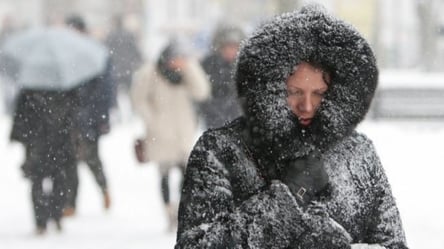 Гидрометцентр предупреждает о морозах до -25 °С в Украине на сегодня - 285x160