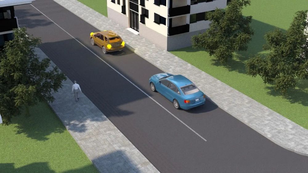 Тестування з ПДР — чи дозволено водієві синього авто перетнути суцільну розмітку - фото 1