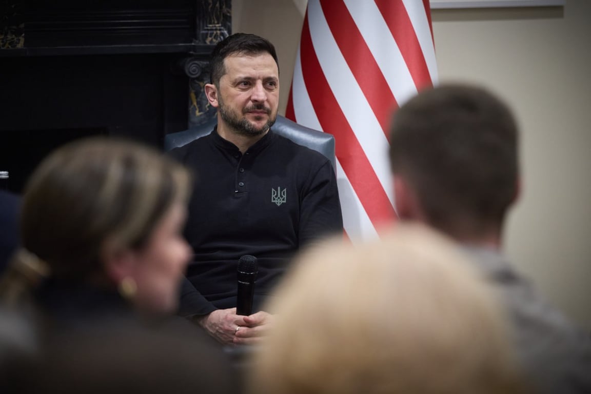 Зеленський в США у 2025 році