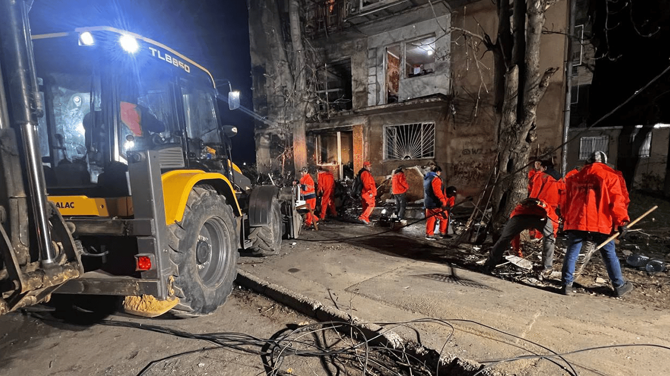 В Одессе увеличилось количество пострадавших из-за ночного обстрела