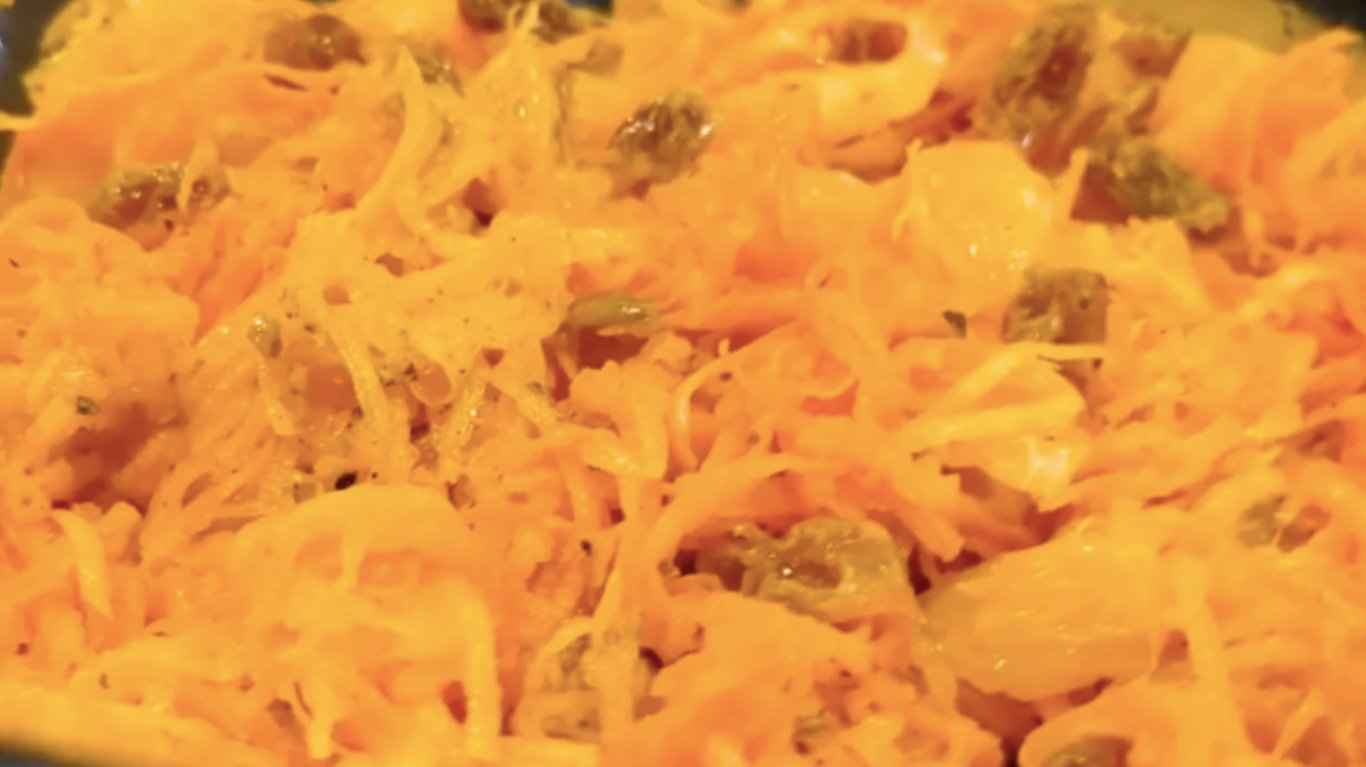 рецепт салату з гарбузом та морквою