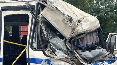 Под Львовом автобус столкнулся с грузовиком — есть пострадавшие - 285x160