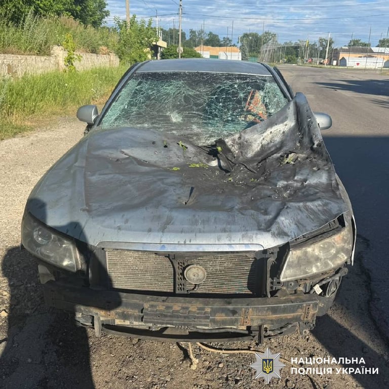Пошкоджена автівка