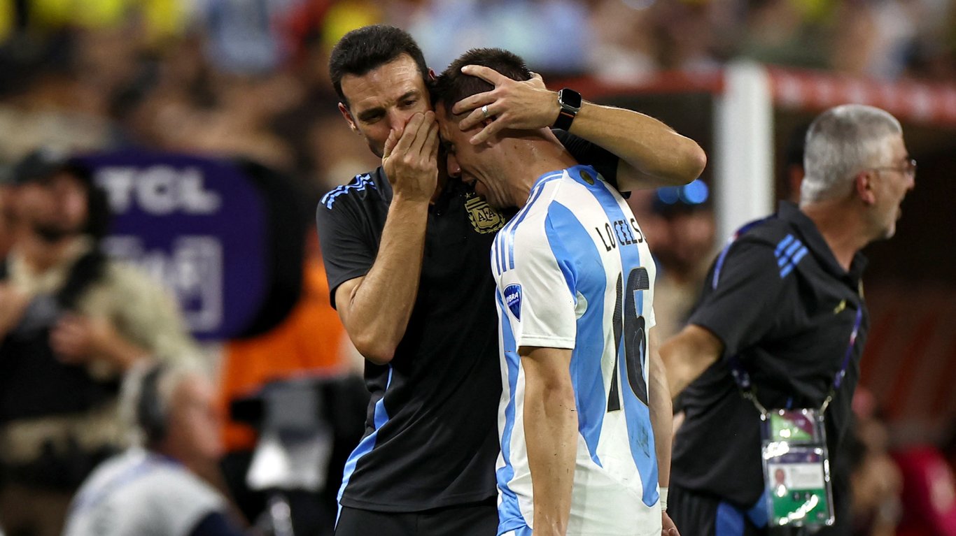 Лионель Скалони и Лаутаро Мартинес