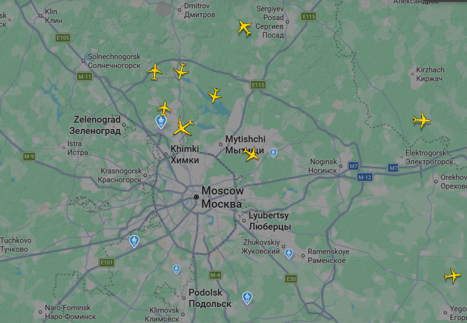 Атака дронів на Москву 22 лютого