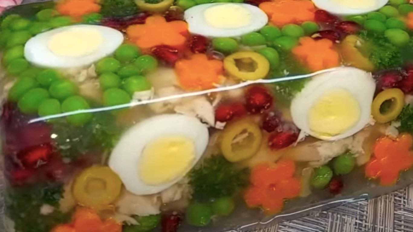 закуска замість холодцю з куркою