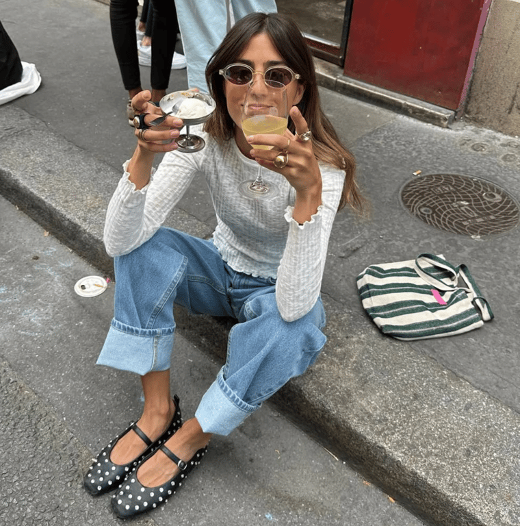 Балетки, що ідеально доповнять джинси