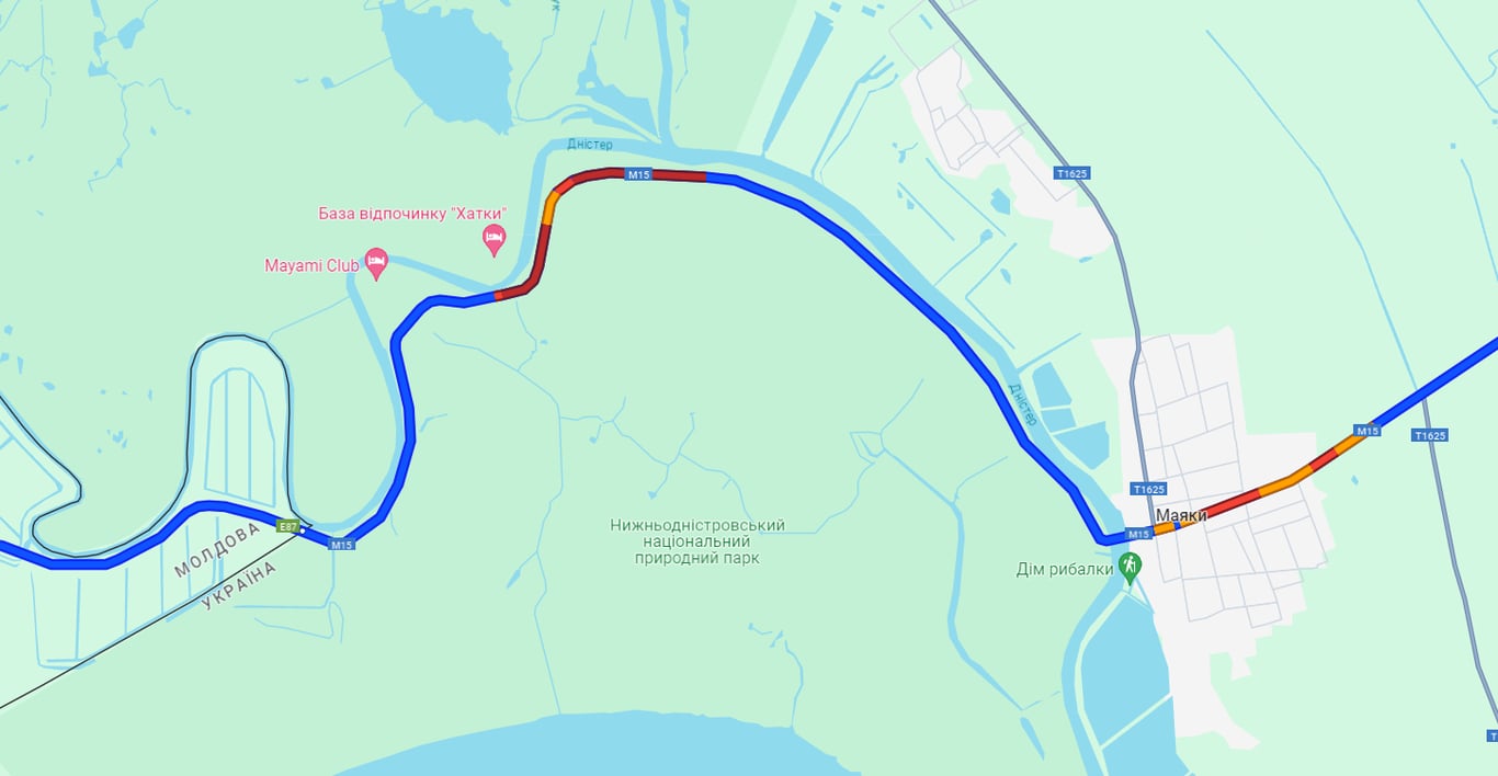 Затори у напрямку Паланки 26 липня